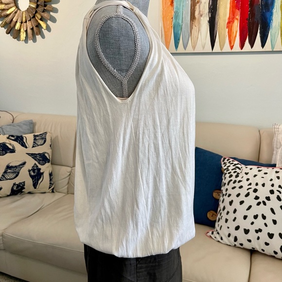 Silk Cotton Blend Halter Top - C’est City - Picture 7 of 12